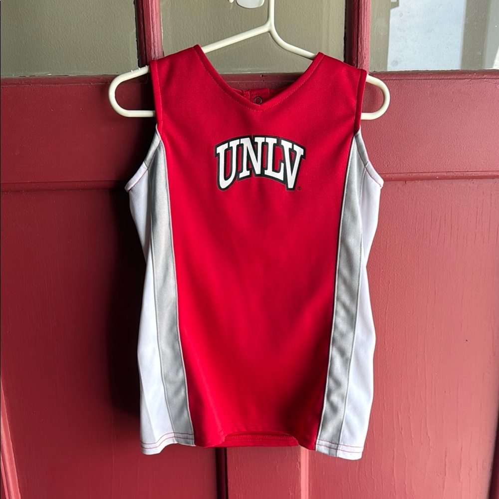 Rivalry Threads Red and White Kids Casual Dress